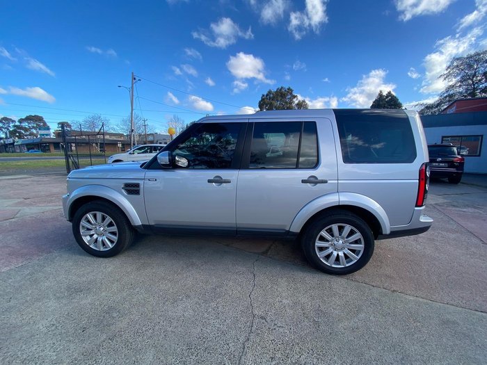 2016 Land Rover Discovery TDV6 Series 4 MY16.5 4X4 Dual Range Silver