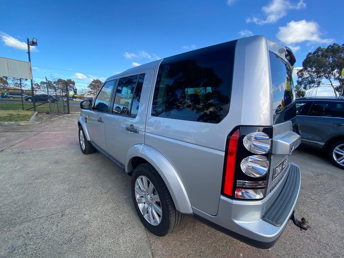 2016 Land Rover Discovery TDV6 Series 4 MY16.5 4X4 Dual Range Silver