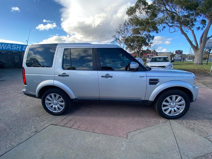 2016 Land Rover Discovery TDV6 Series 4 MY16.5 4X4 Dual Range Silver