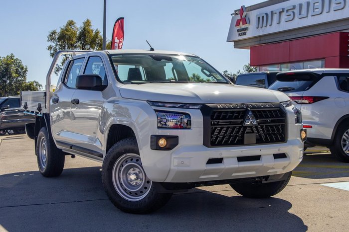 2025 Mitsubishi Triton GLX MV MY25 4X4 Dual Range White