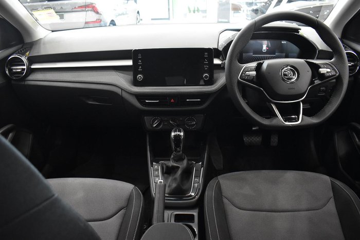 2024 SKODA Fabia 85TSI Select PJ MY25 Moon White