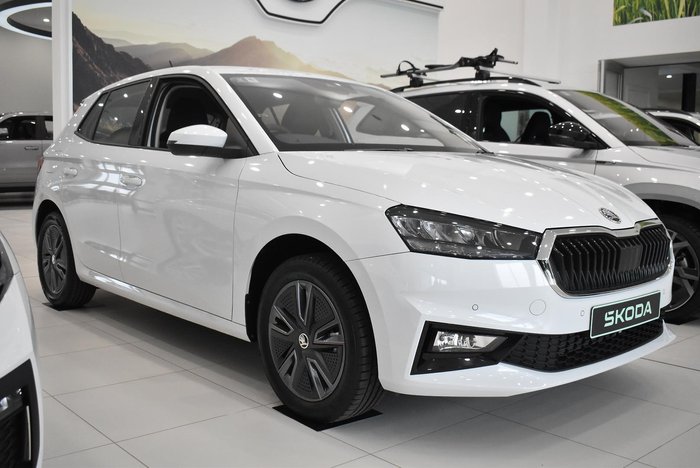 2024 SKODA Fabia 85TSI Select PJ MY25 Moon White