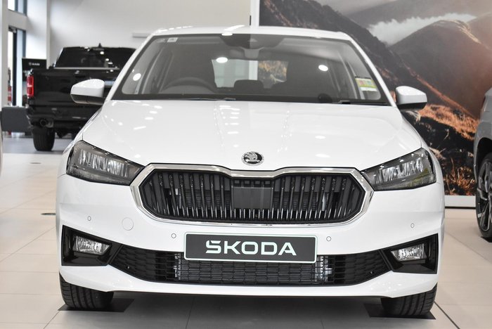 2024 SKODA Fabia 85TSI Select PJ MY25 Moon White