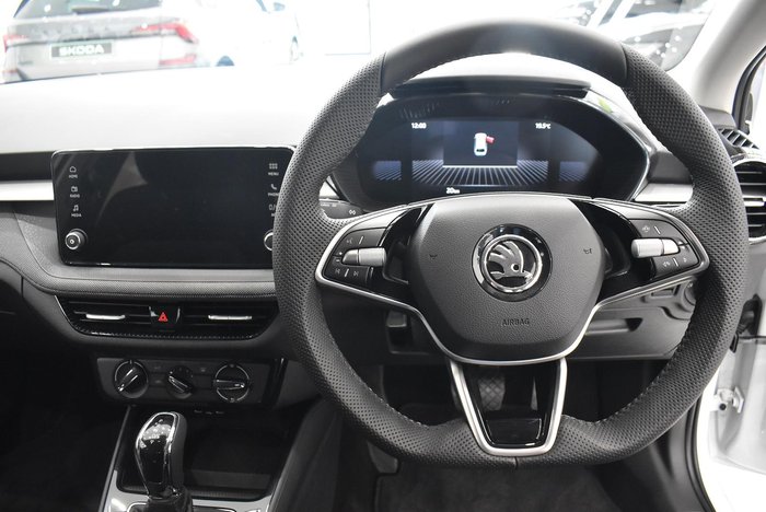 2024 SKODA Fabia 85TSI Select PJ MY25 Moon White