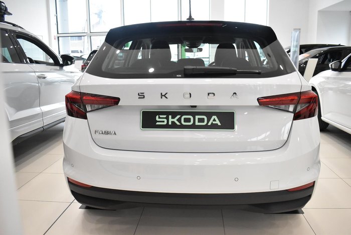 2024 SKODA Fabia 85TSI Select PJ MY25 Moon White