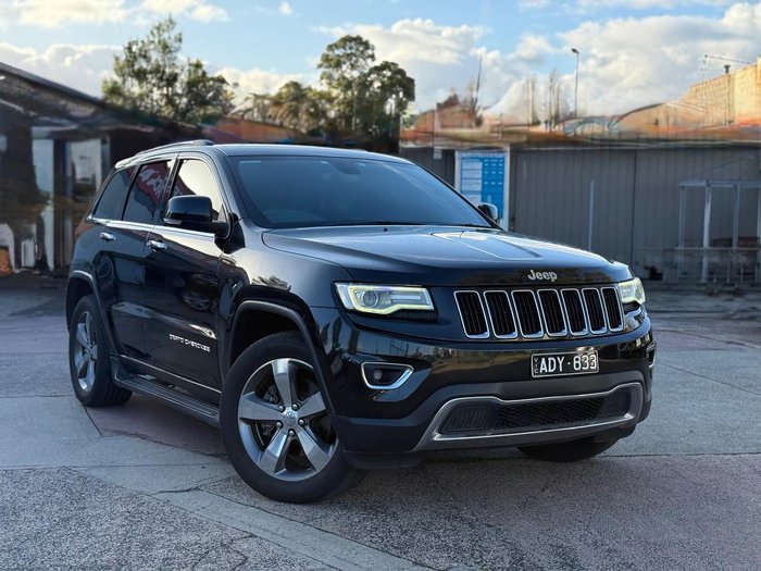 2015 Jeep Grand Cherokee Limited WK MY15 4X4 Dual Range Brilliant Black
