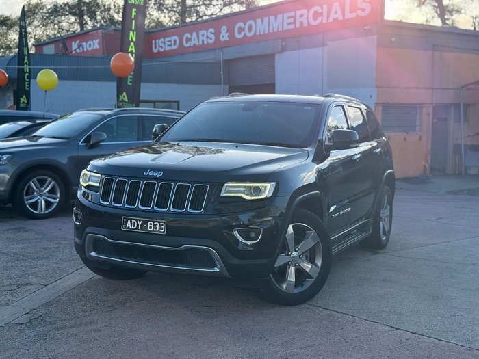 2015 Jeep Grand Cherokee Limited WK MY15 4X4 Dual Range Brilliant Black
