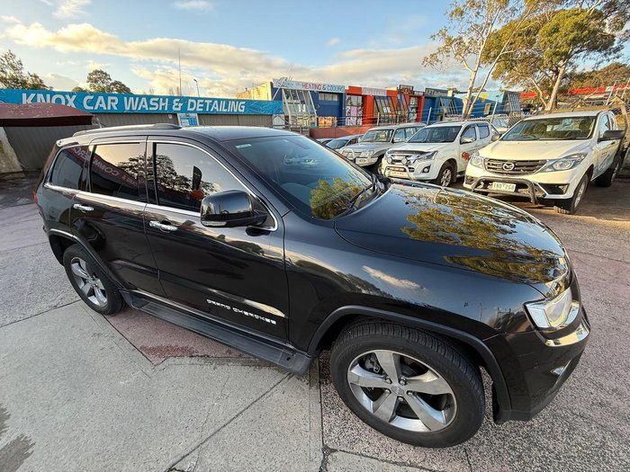 2015 Jeep Grand Cherokee Limited WK MY15 4X4 Dual Range Brilliant Black
