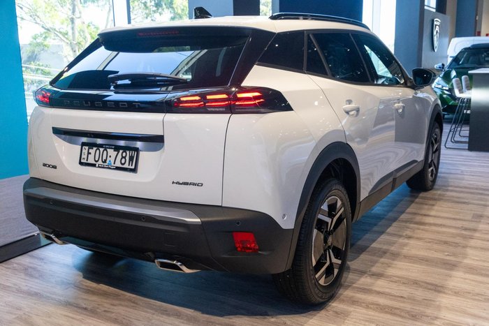 2025 Peugeot 2008 Allure Hybrid P24 MY25 Okenite White