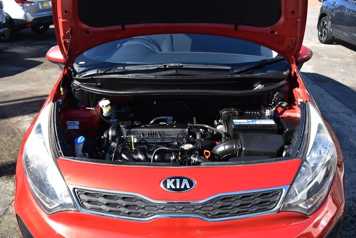 2013 Kia Rio S UB MY13 Signal Red