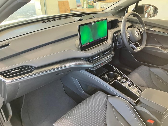 2024 SKODA Enyaq RS NY MY25 AWD Moon White