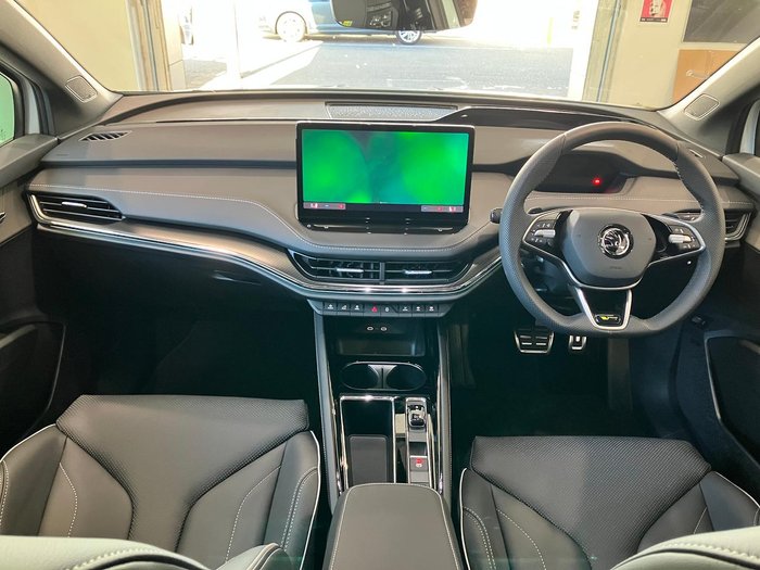 2024 SKODA Enyaq RS NY MY25 AWD Moon White