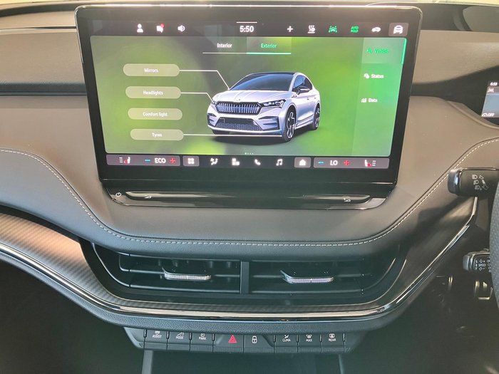 2024 SKODA Enyaq RS NY MY25 AWD Moon White