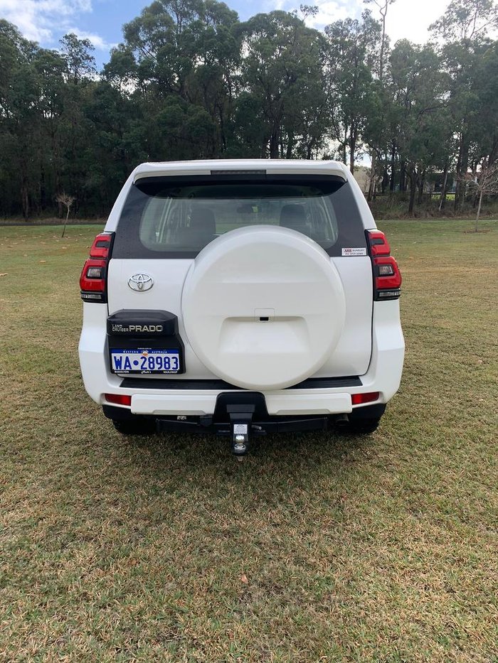 2018 Toyota Landcruiser Prado GX GDJ150R 4X4 Dual Range Glacier White