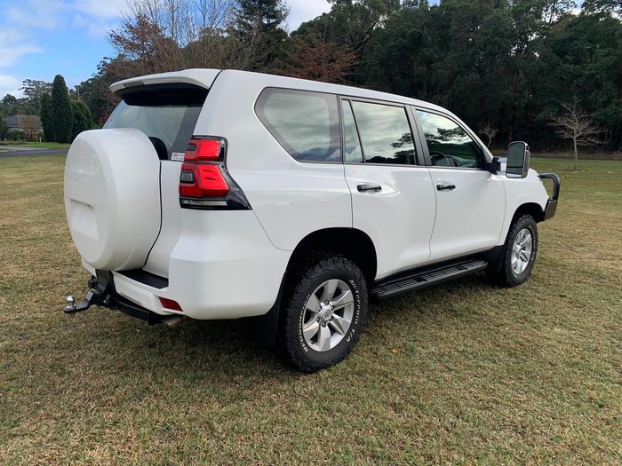 2018 Toyota Landcruiser Prado GX GDJ150R 4X4 Dual Range Glacier White