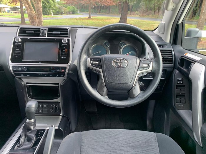 2018 Toyota Landcruiser Prado GX GDJ150R 4X4 Dual Range Glacier White