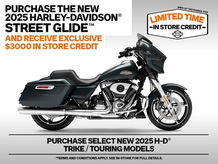 2025 Harley-davidson FLHX STREET GLIDE (117) Vivid Black