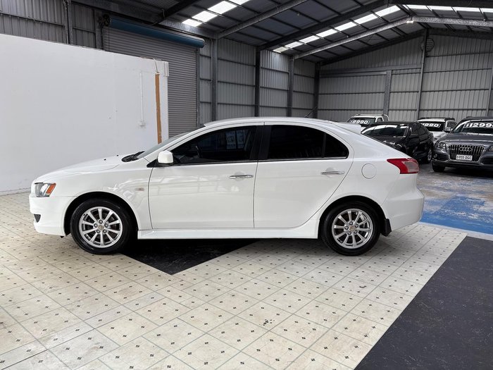 2013 Mitsubishi Lancer LX CJ MY13 White