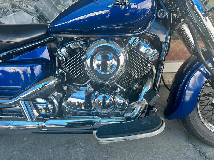 2010 Yamaha V-Star XVS650A Classic V-Star Blue