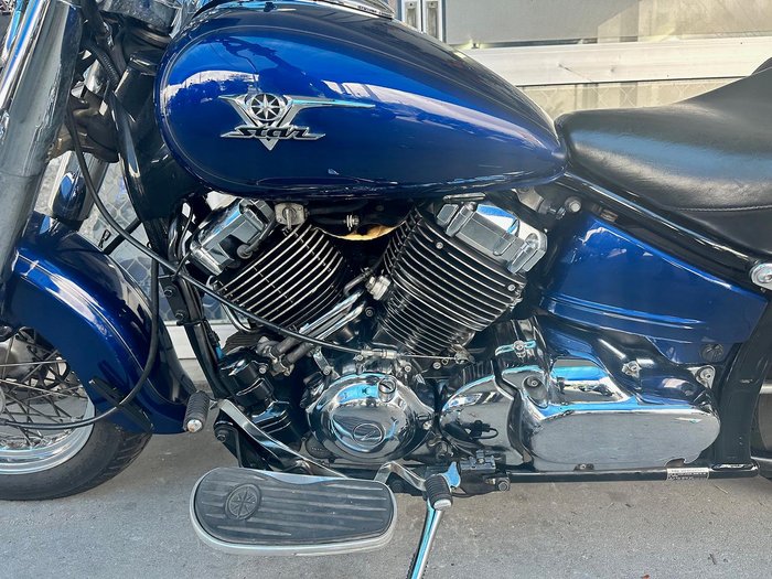 2010 Yamaha V-Star XVS650A Classic V-Star Blue