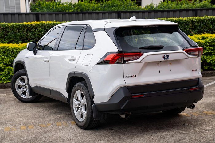 2021 Toyota RAV4 GX AXAH52R Glacier White