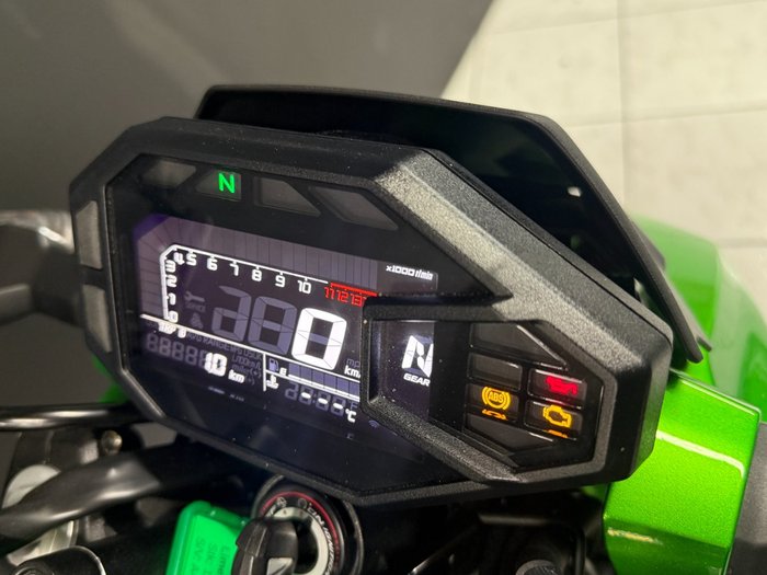 2025 Kawasaki Z500 Green