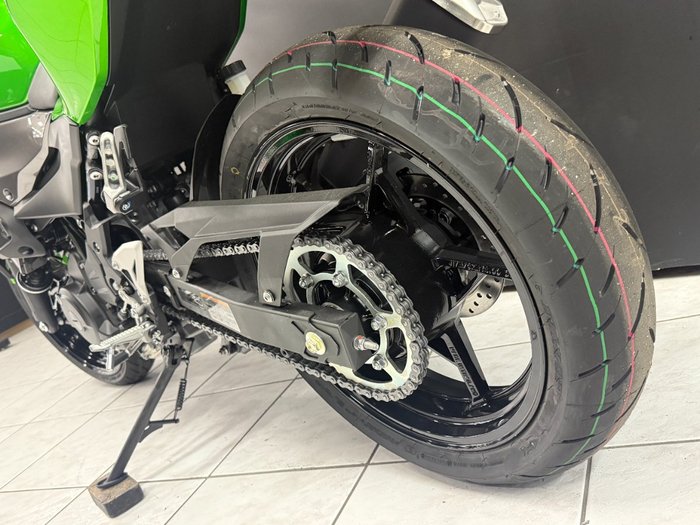 2025 Kawasaki Z500 Green