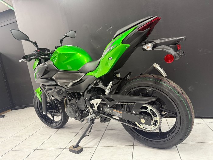 2025 Kawasaki Z500 Green