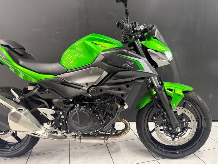 2025 Kawasaki Z500 Green