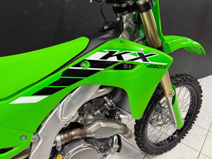 2025 Kawasaki KX450X Green