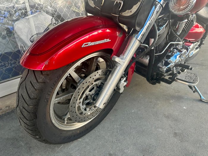 2009 Yamaha V-Star XVS1100A Classic V-Star Burgundy