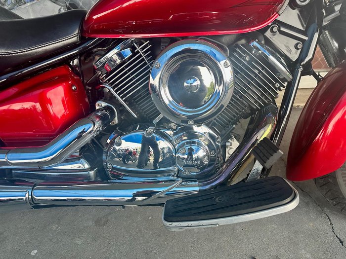 2009 Yamaha V-Star XVS1100A Classic V-Star Burgundy