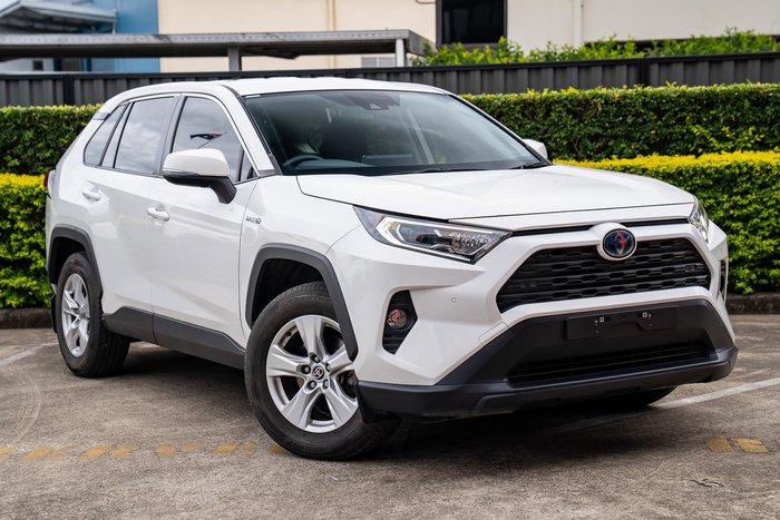 2021 Toyota RAV4 GX AXAH52R Glacier White