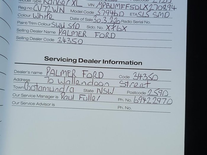 2020 Ford Ranger XL