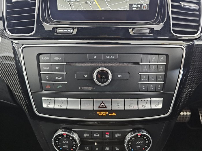 2017 Mercedes-Benz GLS-Class GLS63 AMG X166 Four Wheel Drive Black