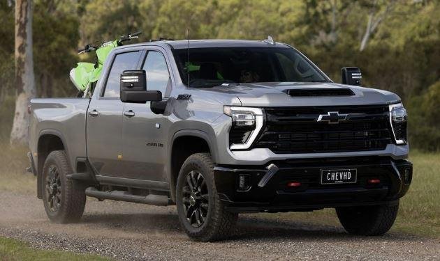 2025 Chevrolet Silverado HD LTZ Premium W/Tech Pack T1 MY25 4X4 Sterling Grey