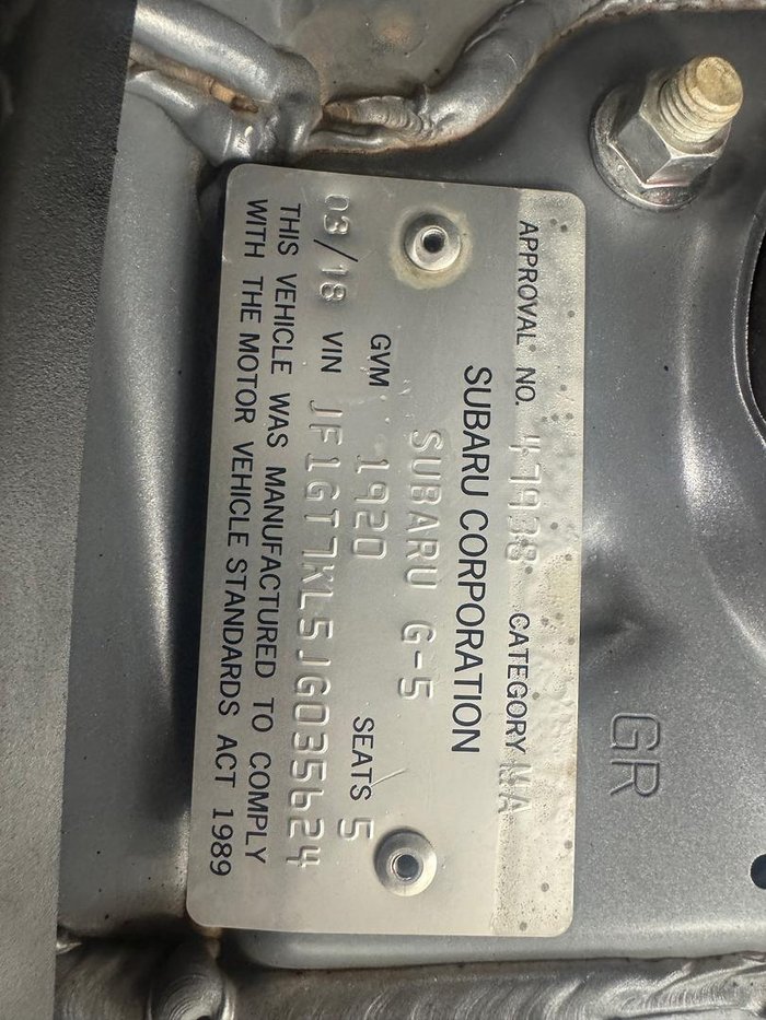 2018 Subaru Impreza 2.0i-S G5 MY18 AWD Ice Silver