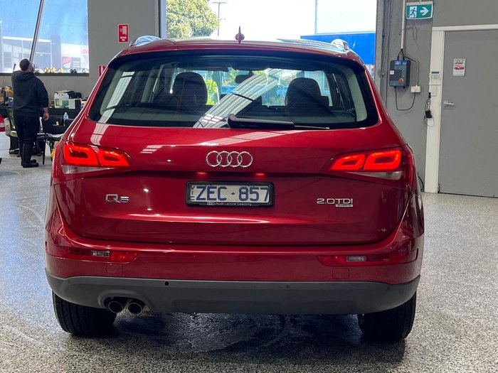 2012 Audi Q5 TDI 8R MY12 Four Wheel Drive Garnet Red
