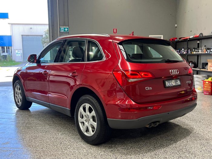 2012 Audi Q5 TDI 8R MY12 Four Wheel Drive Garnet Red