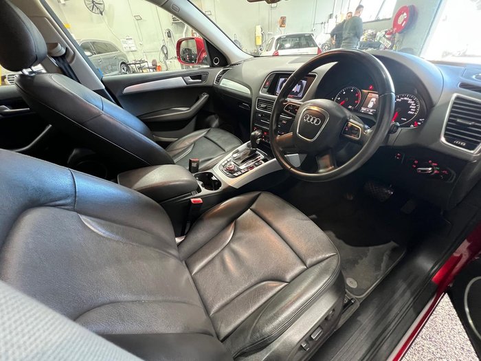 2012 Audi Q5 TDI 8R MY12 Four Wheel Drive Garnet Red