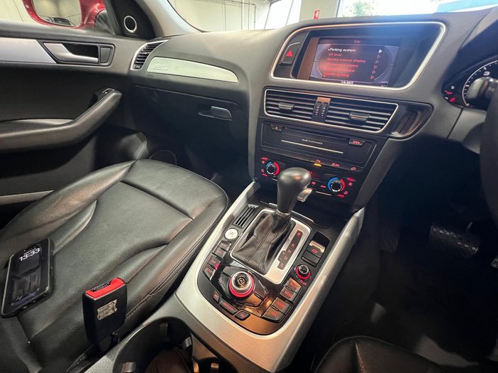 2012 Audi Q5 TDI 8R MY12 Four Wheel Drive Garnet Red