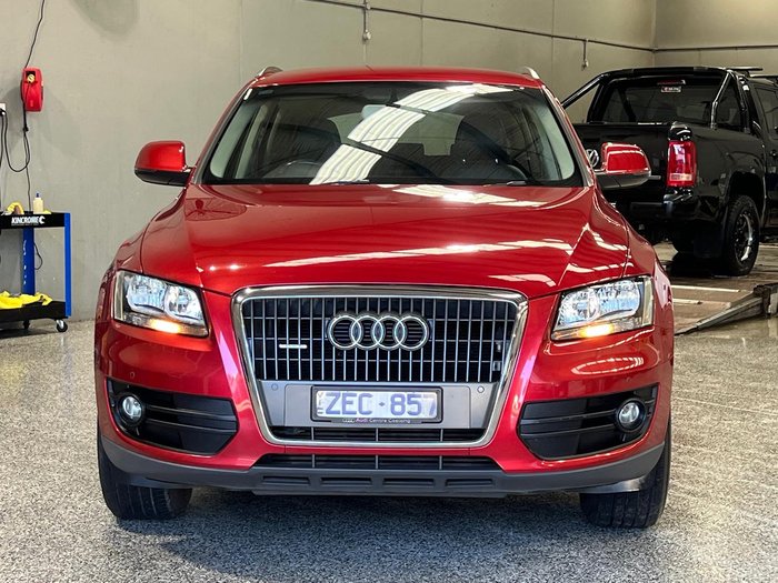 2012 Audi Q5 TDI 8R MY12 Four Wheel Drive Garnet Red