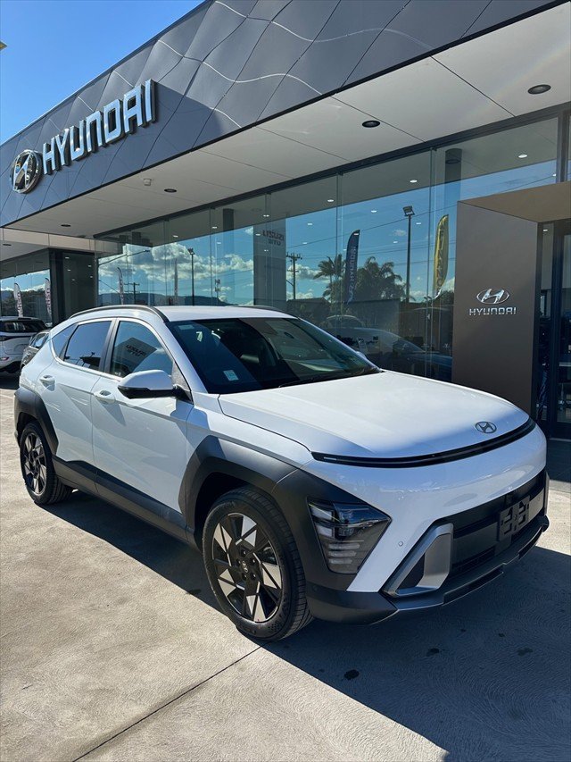 2024 Hyundai Kona Premium SX2.V2 MY25 ATLAS WHITE