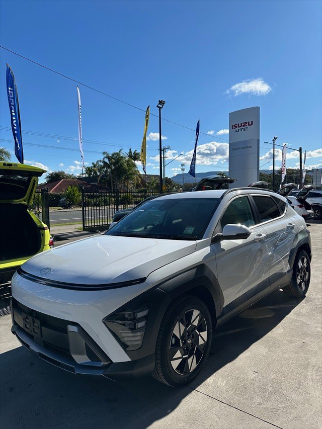 2024 Hyundai Kona Premium SX2.V2 MY25 ATLAS WHITE