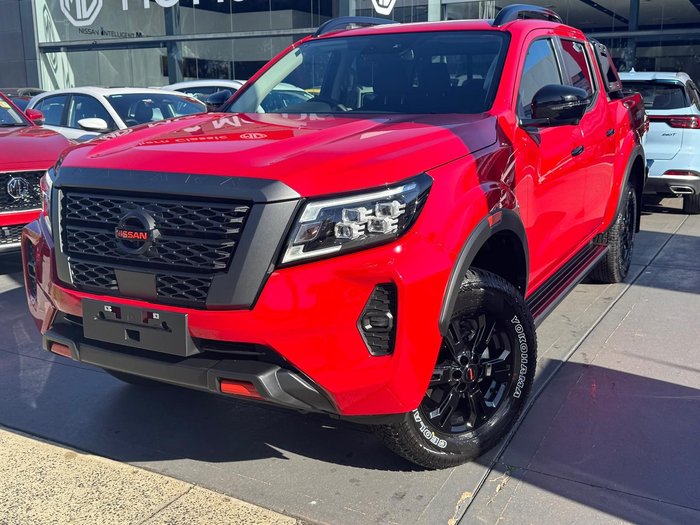 2025 Nissan Navara PRO-4X D23 MY25 4X4 Dual Range Burning Red