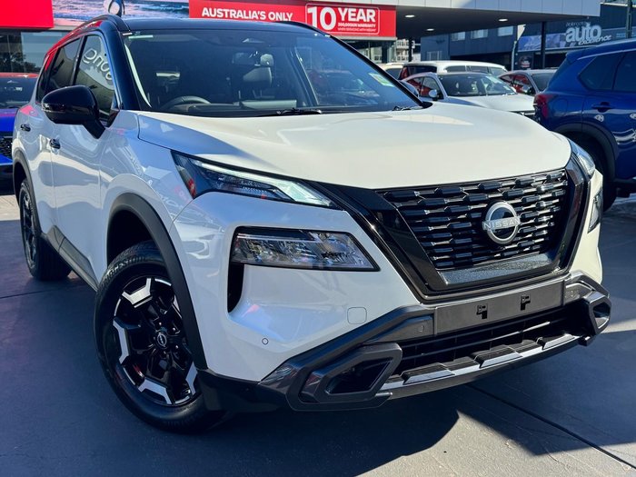 2025 Nissan X-TRAIL N-TREK T33 MY25 4X4 On Demand Ivory Pearl / Black Roof
