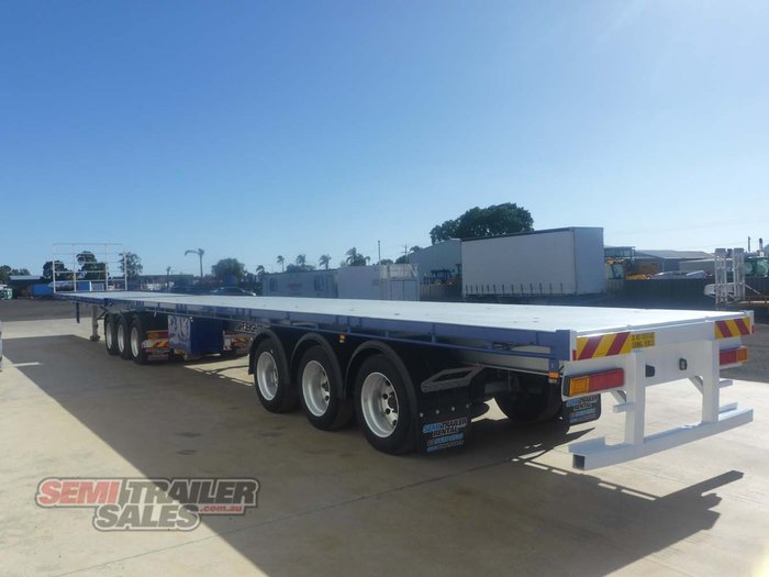 2008 Maxitrans 36 Pallet Flat Top B Double Set