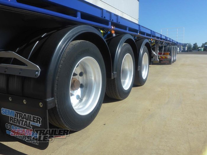 2008 Maxitrans 36 Pallet Flat Top B Double Set