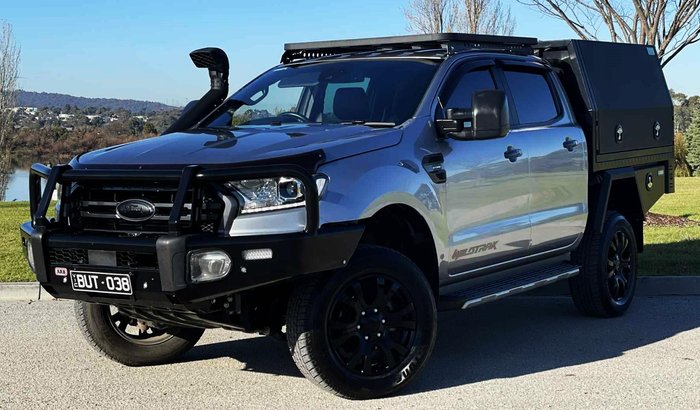 2022 Ford Ranger Wildtrak PX MkIII MY21.75 4X4 Dual Range Meteor Grey