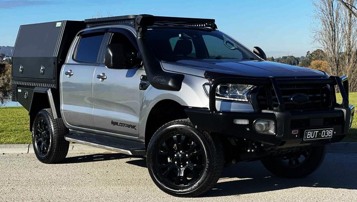 2022 Ford Ranger Wildtrak PX MkIII MY21.75 4X4 Dual Range Meteor Grey